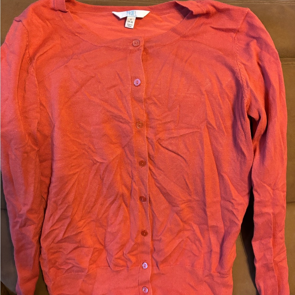 Time and tru women’s button up shirt, small